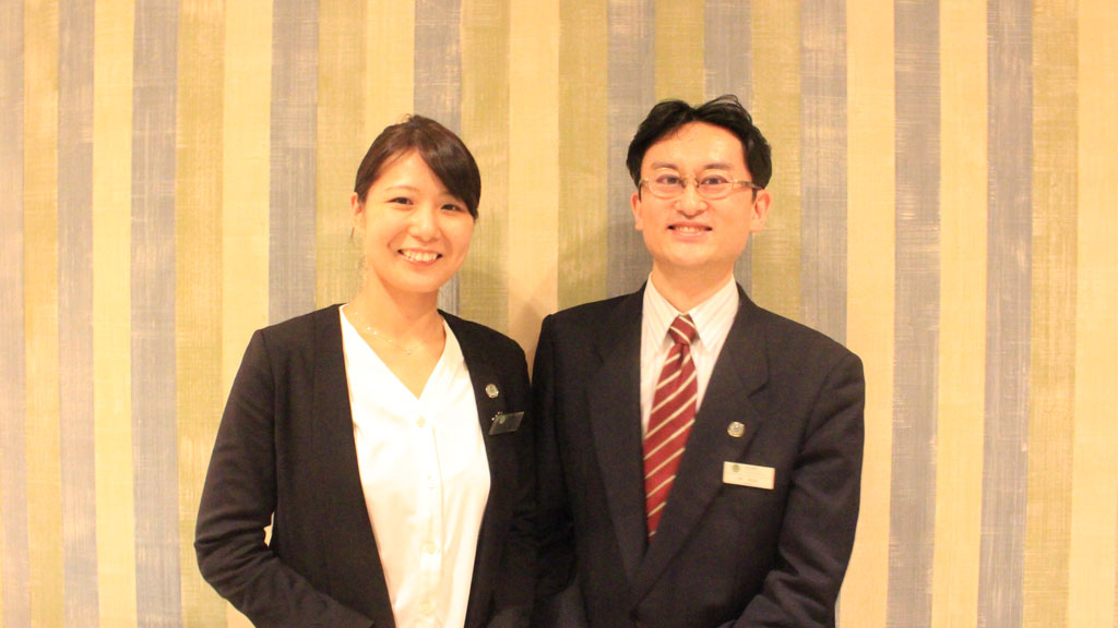 JDPAA認定講師 石井薫さん（左）と神智昭先生（右）
