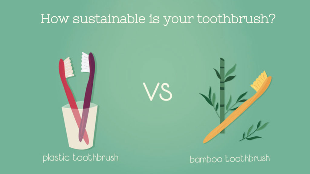 もっとも環境負荷の低い歯ブラシの材質を調査