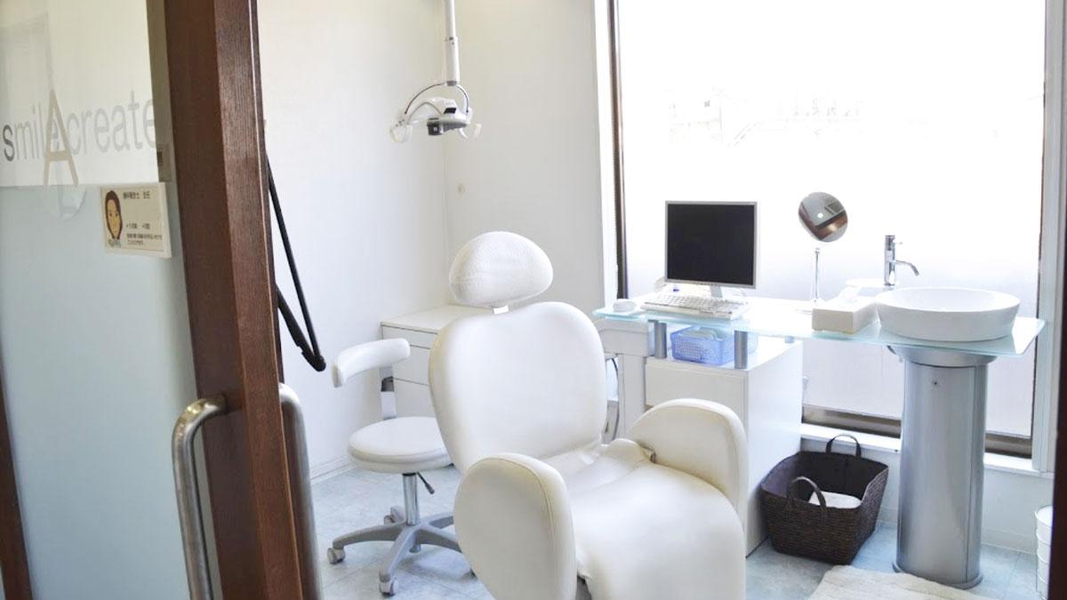 ホワトニングルーム（予防歯科&amp;審美歯科専用の治療室）